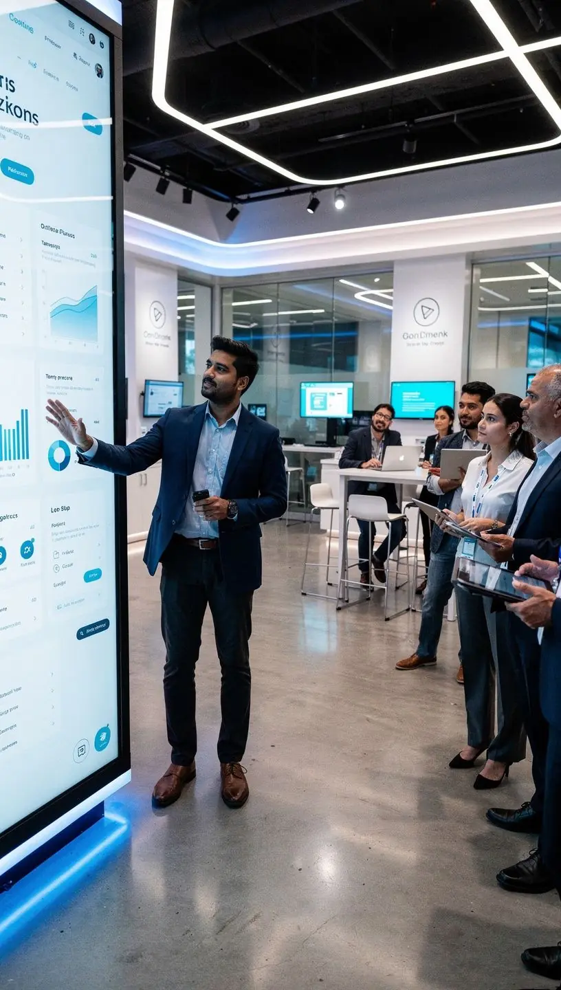 Professional business solutions visualization